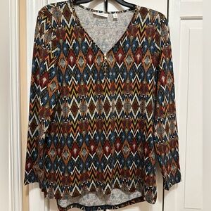 Rafaella Medium women's top. Long sleeve.